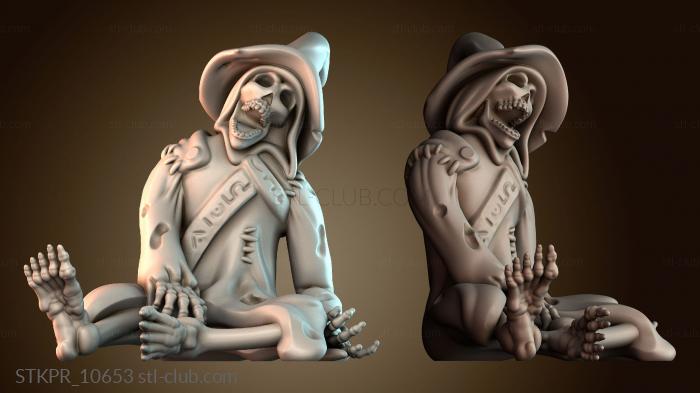 Статуэтки упрощенные Скелет мага