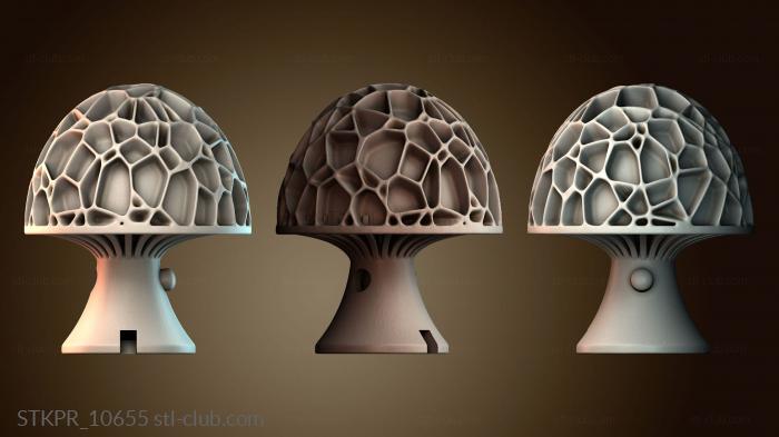 Статуэтки упрощенные Настольная лампа в форме гриба