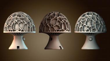 3D модель Настольная лампа в форме гриба (STL)