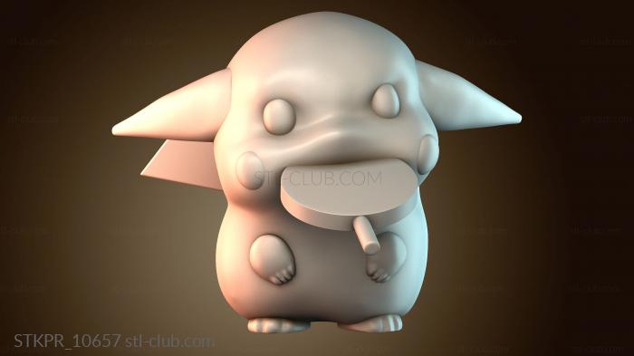 Статуэтки упрощенные Покемон Пикачу