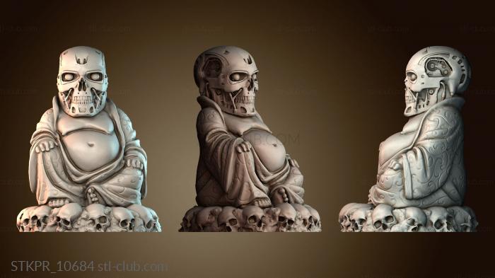 Статуэтки упрощенные Терминатор Будда