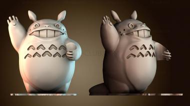 3D модель Подставка для ручек Тоторо (STL)