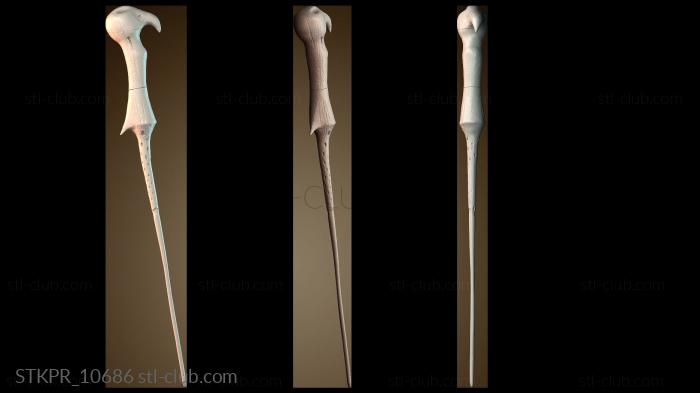 Статуэтки упрощенные Палочка Волдеморта