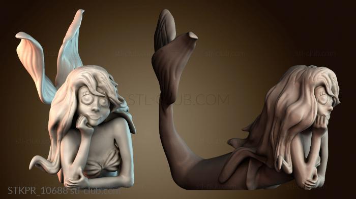 Статуэтки упрощенные Ариэль Русалочка