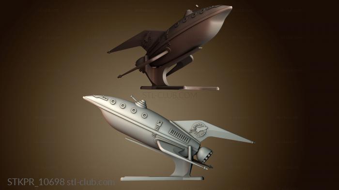 Статуэтки упрощенные Корабль Planet Express