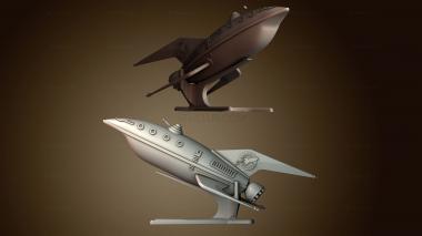 3D модель Корабль Planet Express (STL)