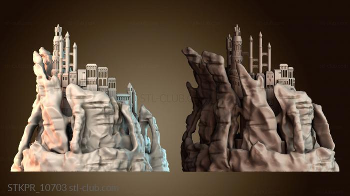 Статуэтки упрощенные Замок на скале