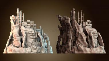3D модель Замок на скале (STL)