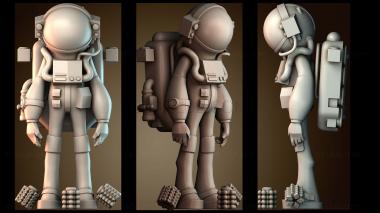 3D модель Фигурка Астронеера (STL)