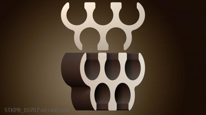 Статуэтки упрощенные Дизайн держателя для бутылок