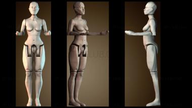 3D модель Шарнирная фигура (STL)