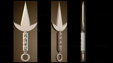 3D модель Древнеегипетский кинжал (STL)