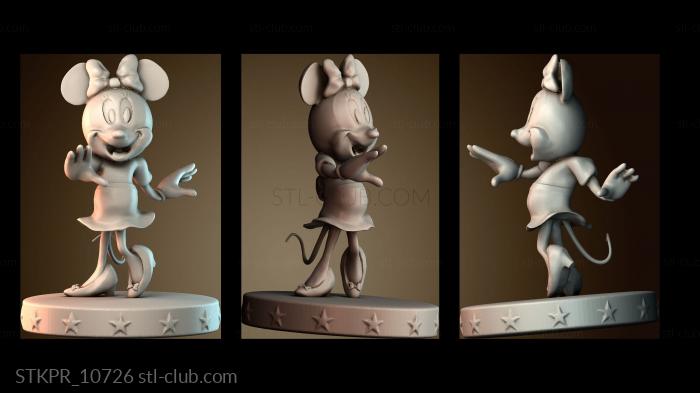 Статуэтки упрощенные Минни Маус
