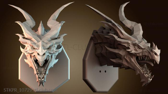 Статуэтки упрощенные Дизайн скульптуры дракона