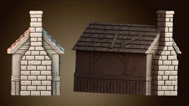 3D модель Очаровательный дизайн коттеджа (STL)