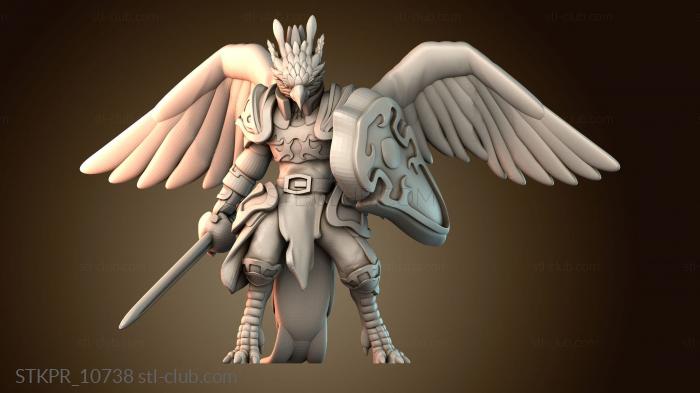 Статуэтки упрощенные Рыцарь Ааракокра