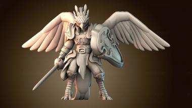 3D модель Рыцарь Ааракокра (STL)