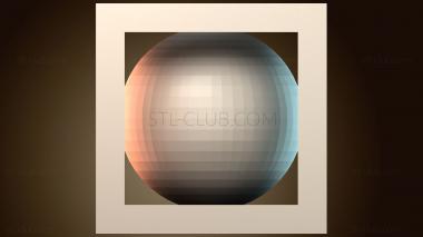 3D модель Абстрактная геометрическая сфера (STL)