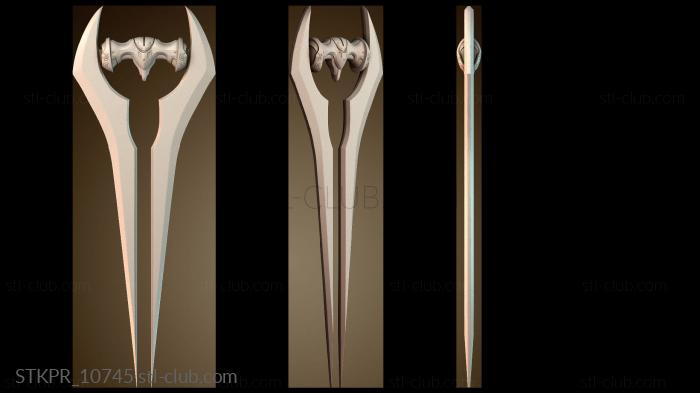 Стилизованный дизайн оружия