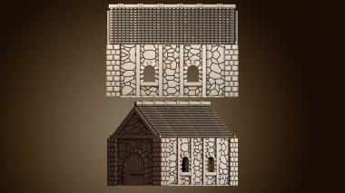 3D модель Архитектурное проектирование стен (STL)