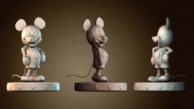3D модель Микки Маус (STL)