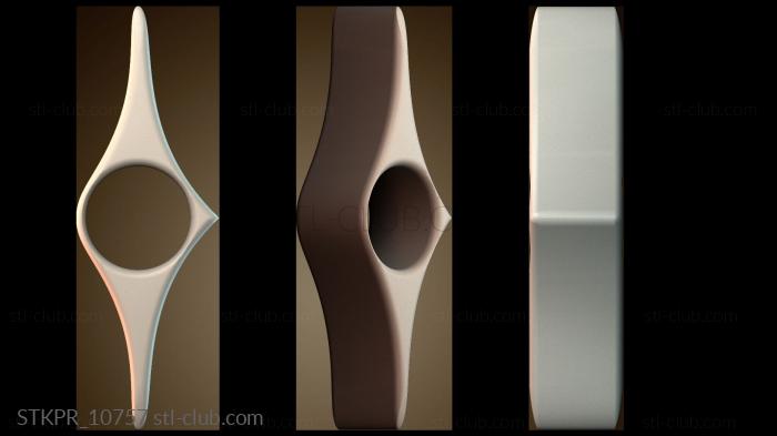 Абстрактный скульптурный дизайн