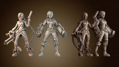 3D модель Чародейские Джинкс и Ви League of Legends (STL)