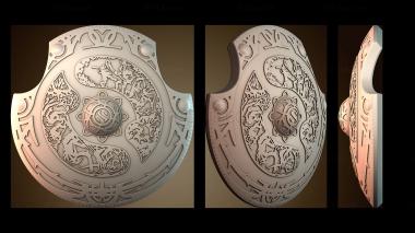 3D модель Декоративный щит (STL)