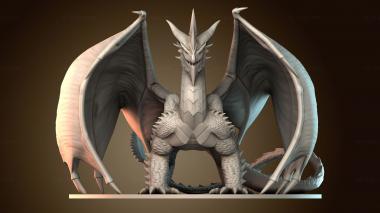 3D модель Дракон творения (STL)