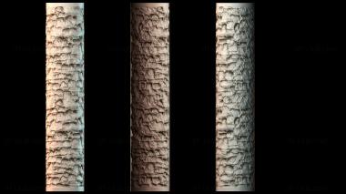 3D модель Текстурированная каменная колонна (STL)