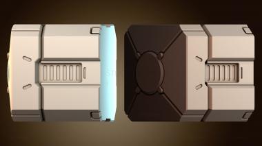 3D модель Футуристический силовой модуль (STL)