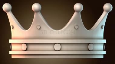 3D модель Дизайн королевской короны (STL)