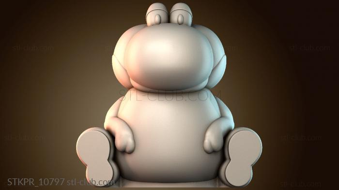 Статуэтки упрощенные Толстый Йоши