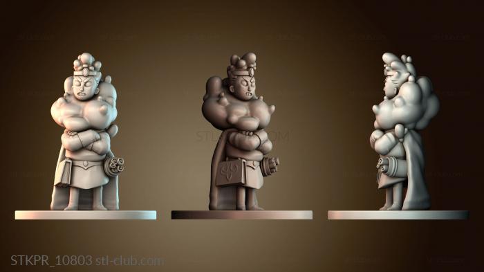 Статуэтки упрощенные Белый игрок присяги