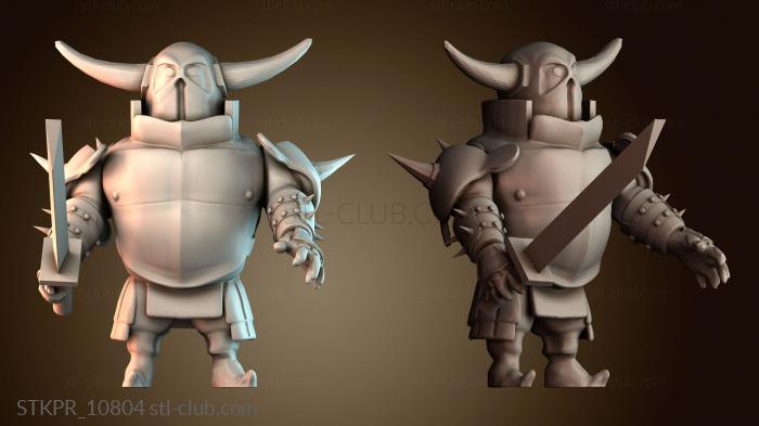 Статуэтки упрощенные Clash Royale Столкновение кланов