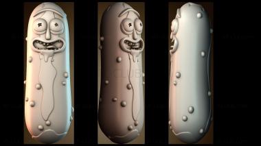 3D модель Огурчик Рик (STL)