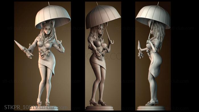 Статуэтки упрощенные Девочка зайчик Лия