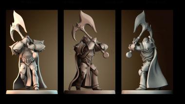 3D модель Дариус League of Legends (STL)