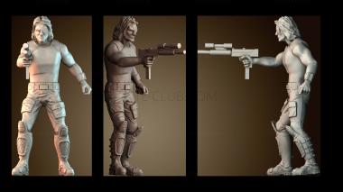 3D модель Змея Плисскен (STL)