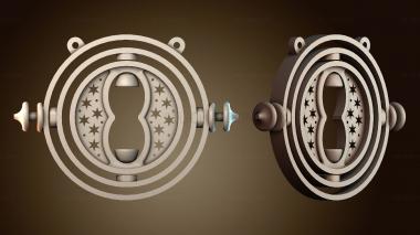 3D модель Мистический круговой дизайн (STL)