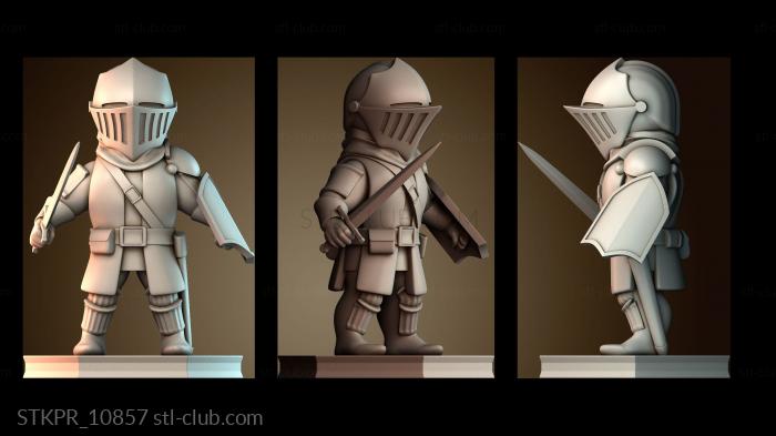 Статуэтки упрощенные Чиби Избранная Нежить