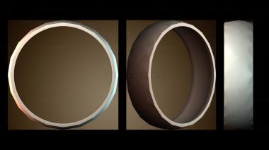 3D модель Декоративная рама для зеркала (STL)