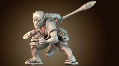 3D модель Монах авантюрист (STL)