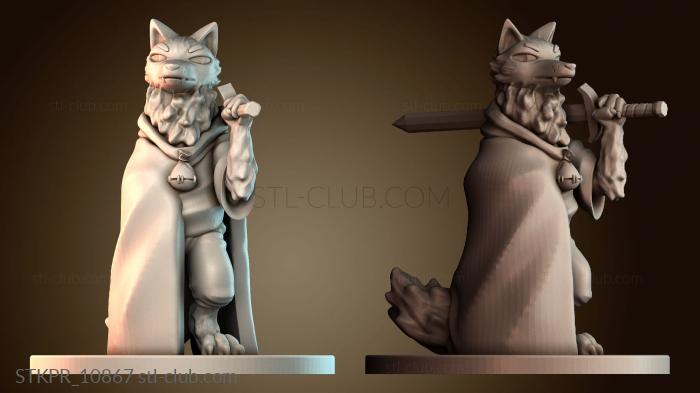 Статуэтки упрощенные Игрок красного цвета Клятвы