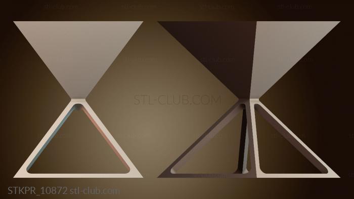 Статуэтки упрощенные Дизайн геометрической скульптуры