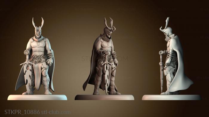 Статуэтки упрощенные Демонический воин