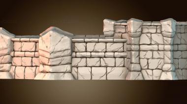 3D модель Модель каменного укрепления (STL)