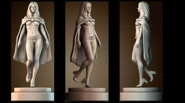 3D модель Эмма Фрост — Белая Королева (STL)