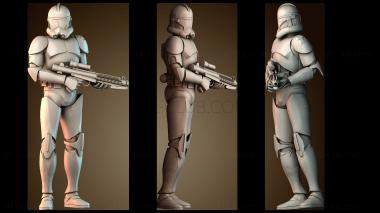 3D модель Штурмовик Звёздные войны (STL)