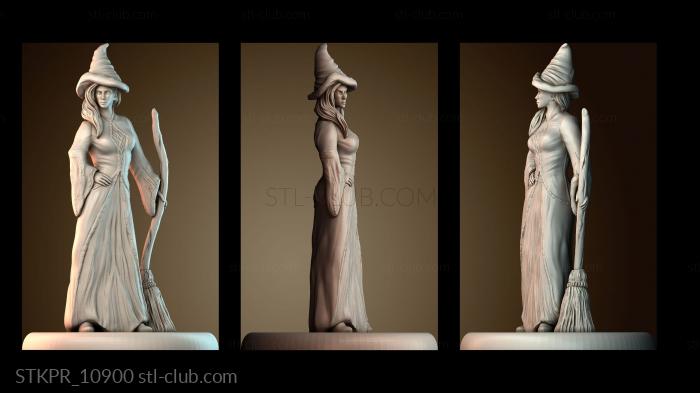 Статуэтки упрощенные Ведьма